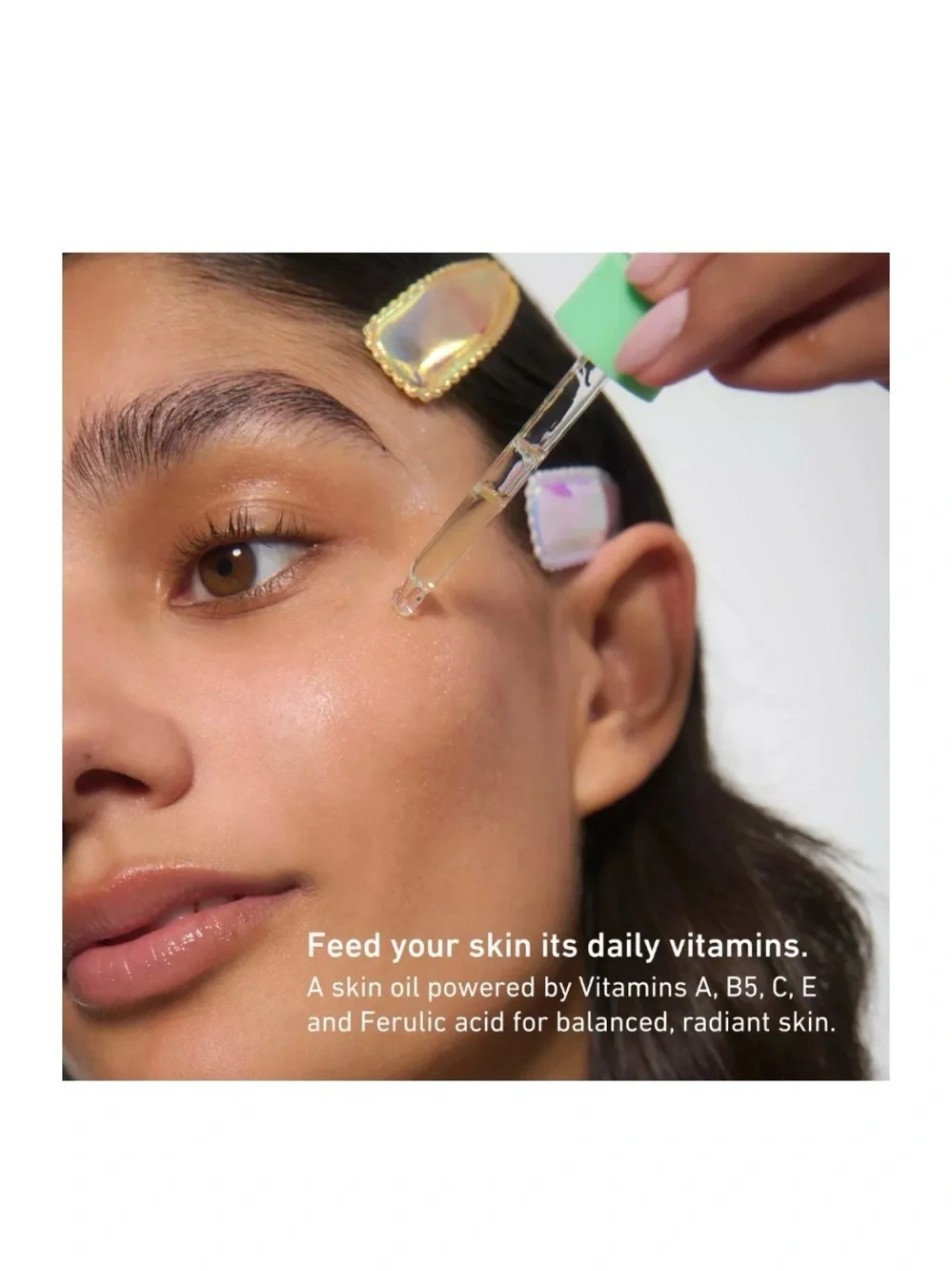 Alphabet Oil - Hydrating Face Oil Serum (Green)